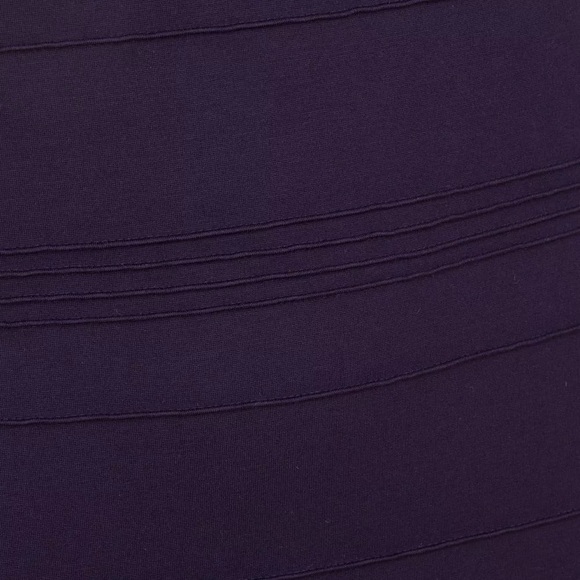 TED BAKER- Women’s Dark Blue Inan Textured Bardot Dress size O - Picture 5 of 12